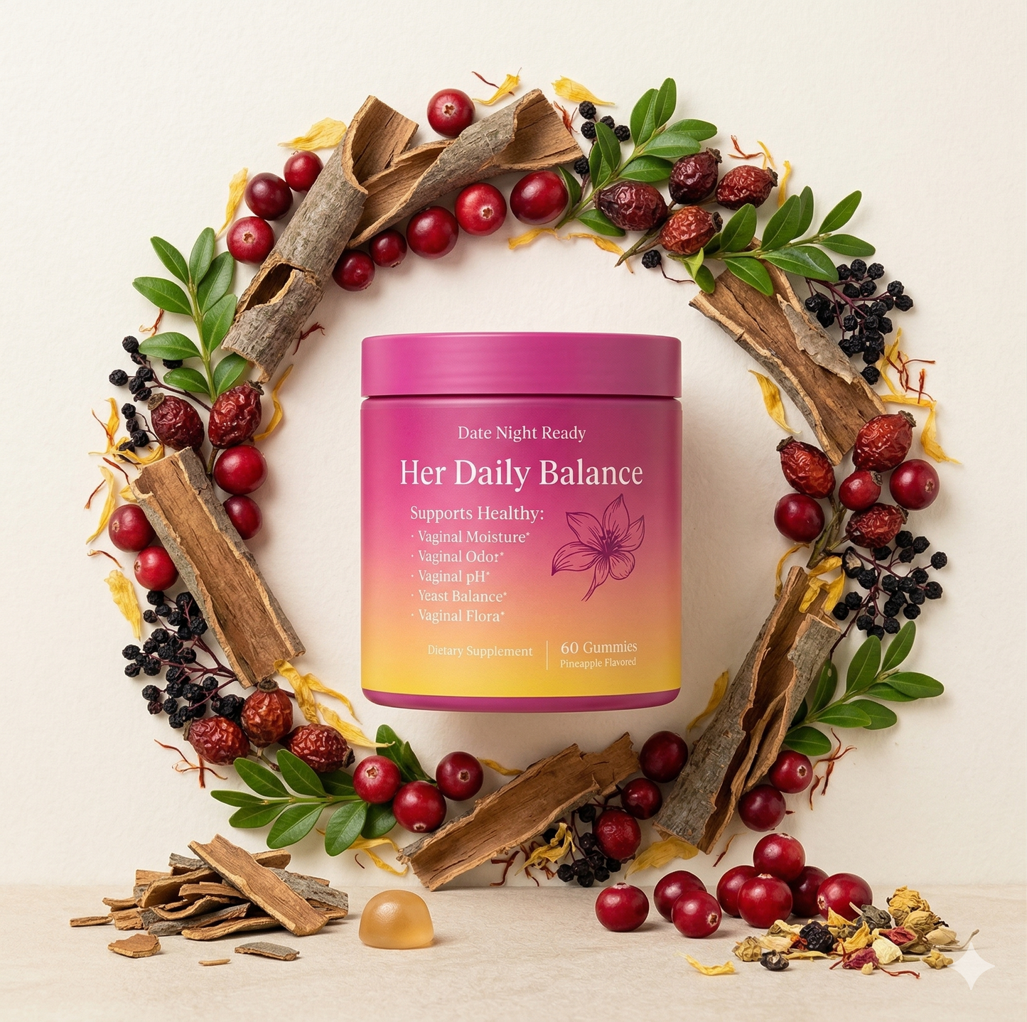 Her Daily Balance | Dual-Action Feminine Wellness Gummies